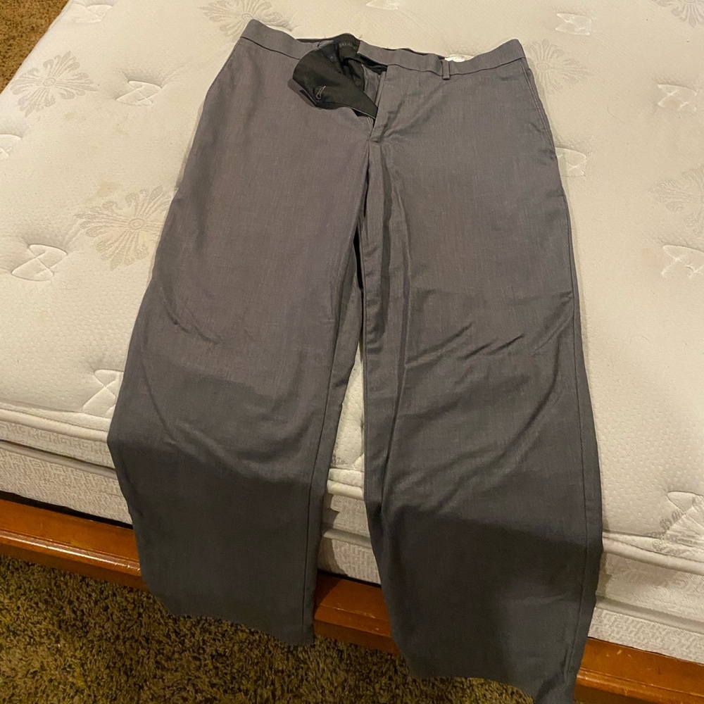 Mens gray dress pants 34x29